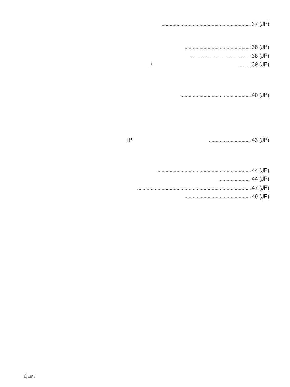 Sony FWD-42PV1 User Manual | Page 4 / 328