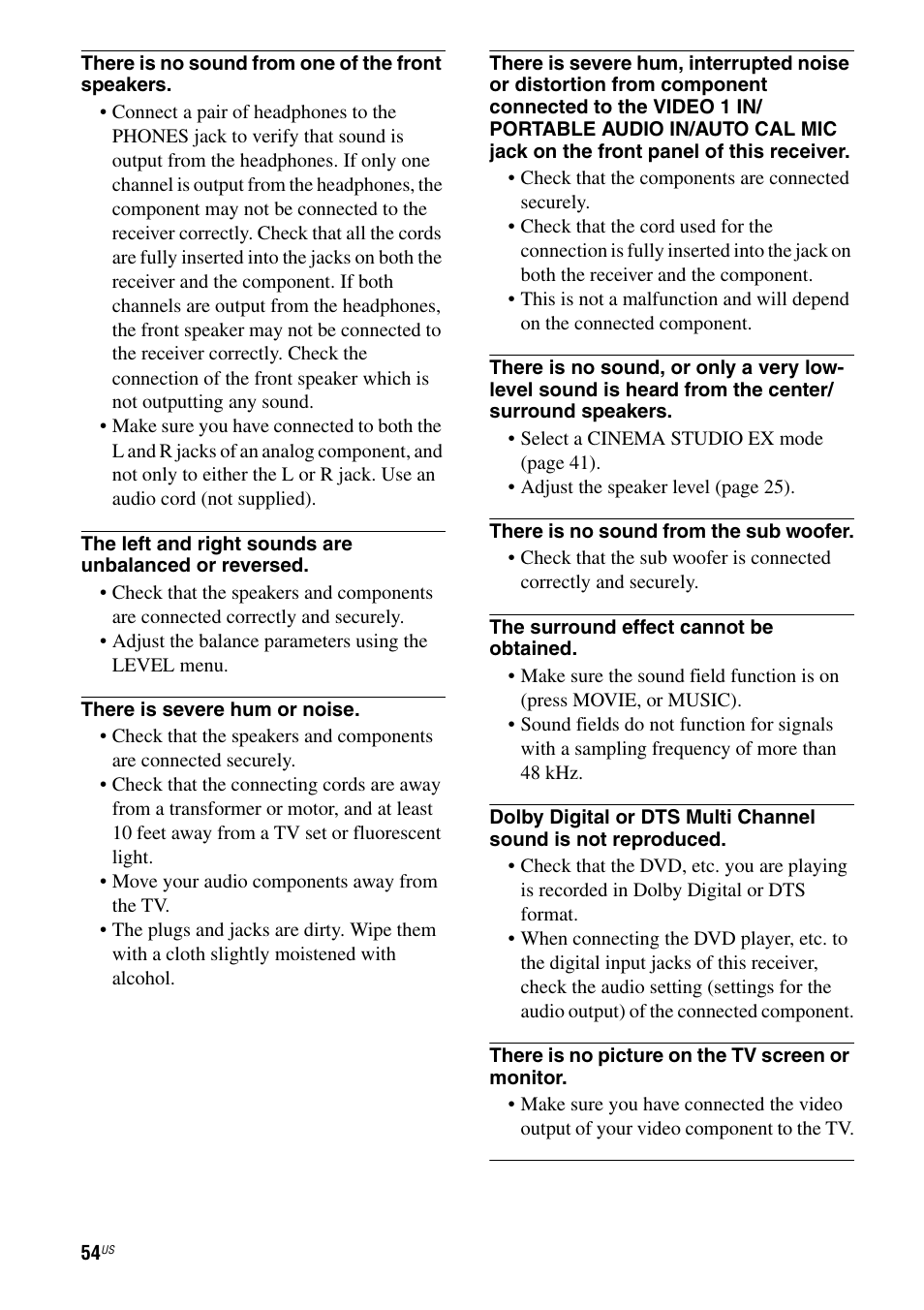 Sony HT-DDW795 User Manual | Page 54 / 60