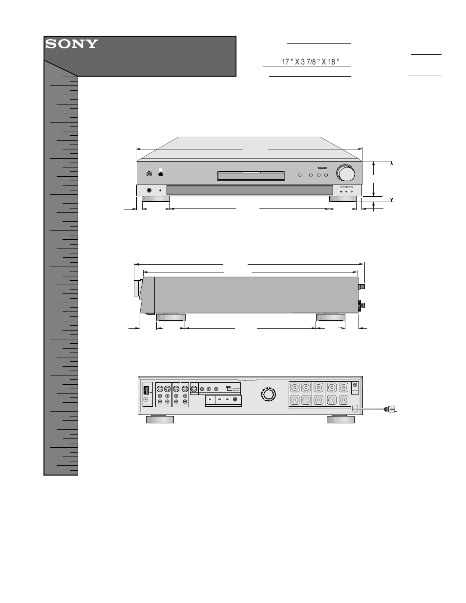 Sony AVD-S50ES User Manual | 1 page
