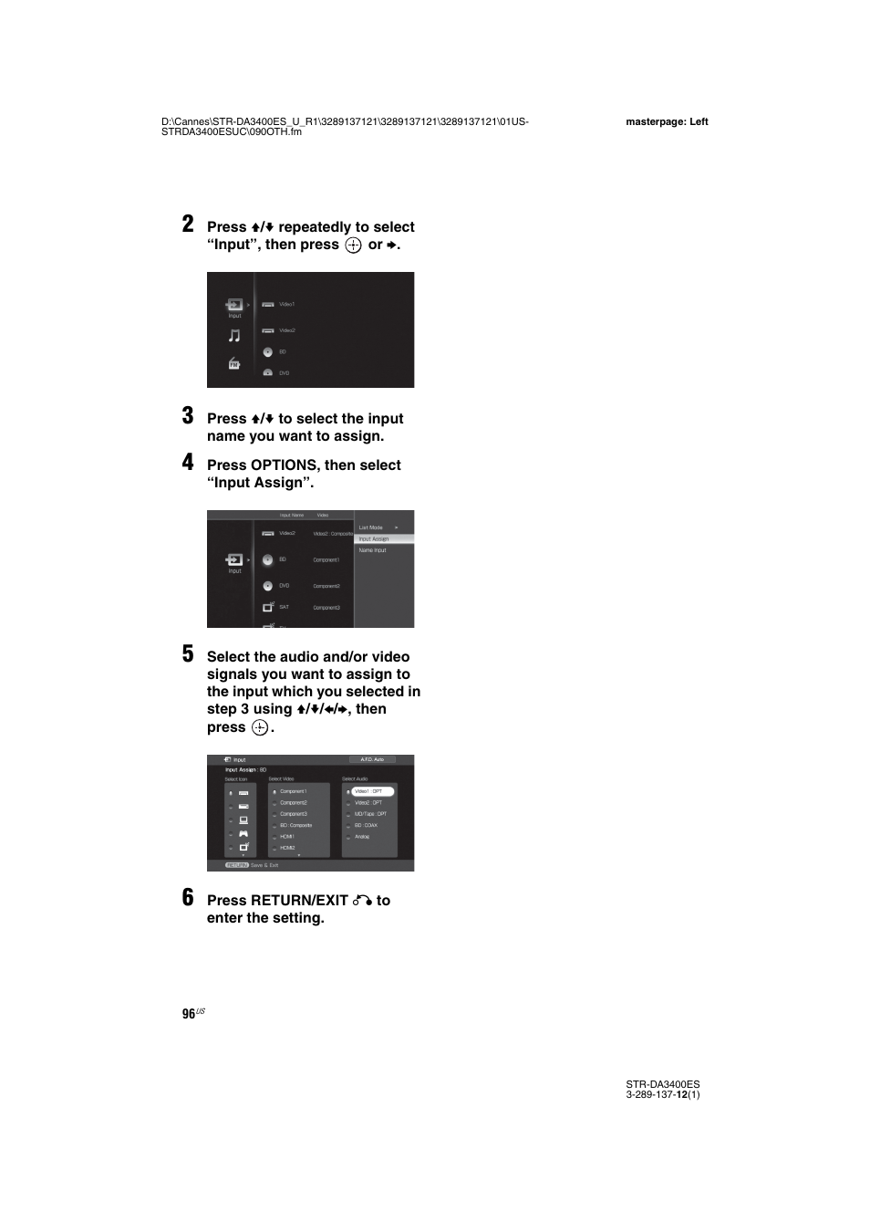 Sony STR-DA3400ES User Manual | Page 96 / 144