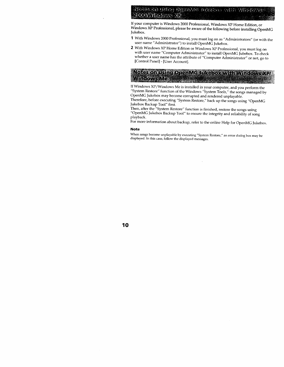 Sony MZ-N707 User Manual | Page 10 / 41