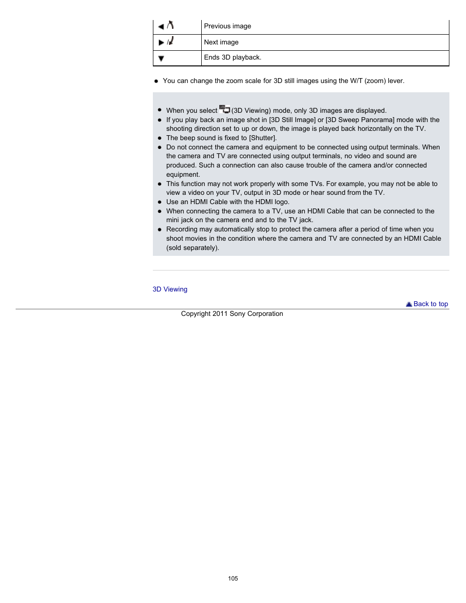 Sony DSC-HX9V User Manual | Page 105 / 289