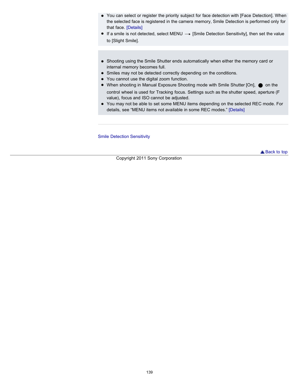 Sony DSC-HX9V User Manual | Page 139 / 289