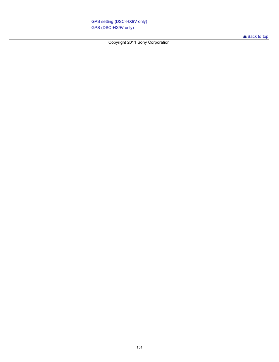 Sony DSC-HX9V User Manual | Page 151 / 289