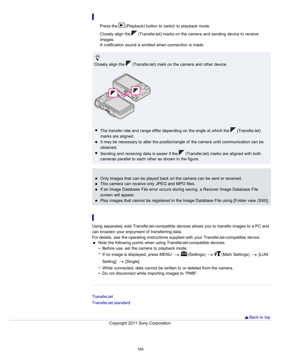 Sony DSC-HX9V User Manual | Page 164 / 289