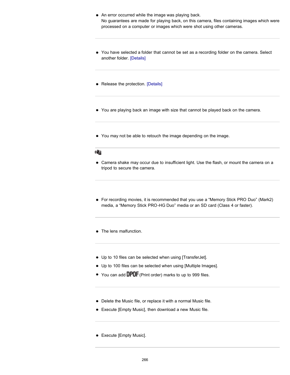 Sony DSC-HX9V User Manual | Page 266 / 289