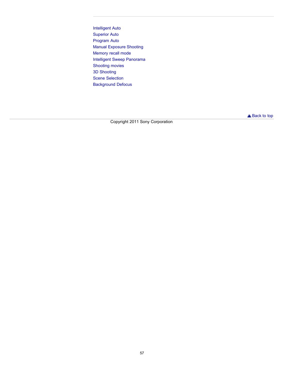 Sony DSC-HX9V User Manual | Page 57 / 289