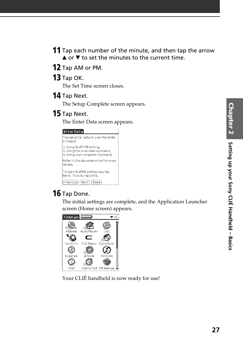 Sony PEG-N760C User Manual | Page 27 / 60