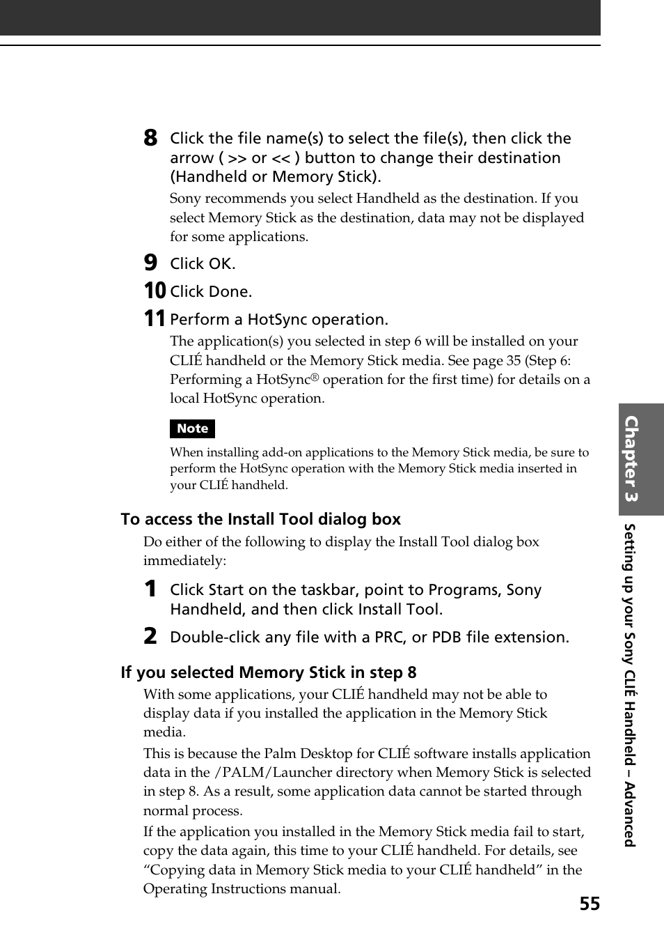 Sony PEG-N760C User Manual | Page 55 / 60