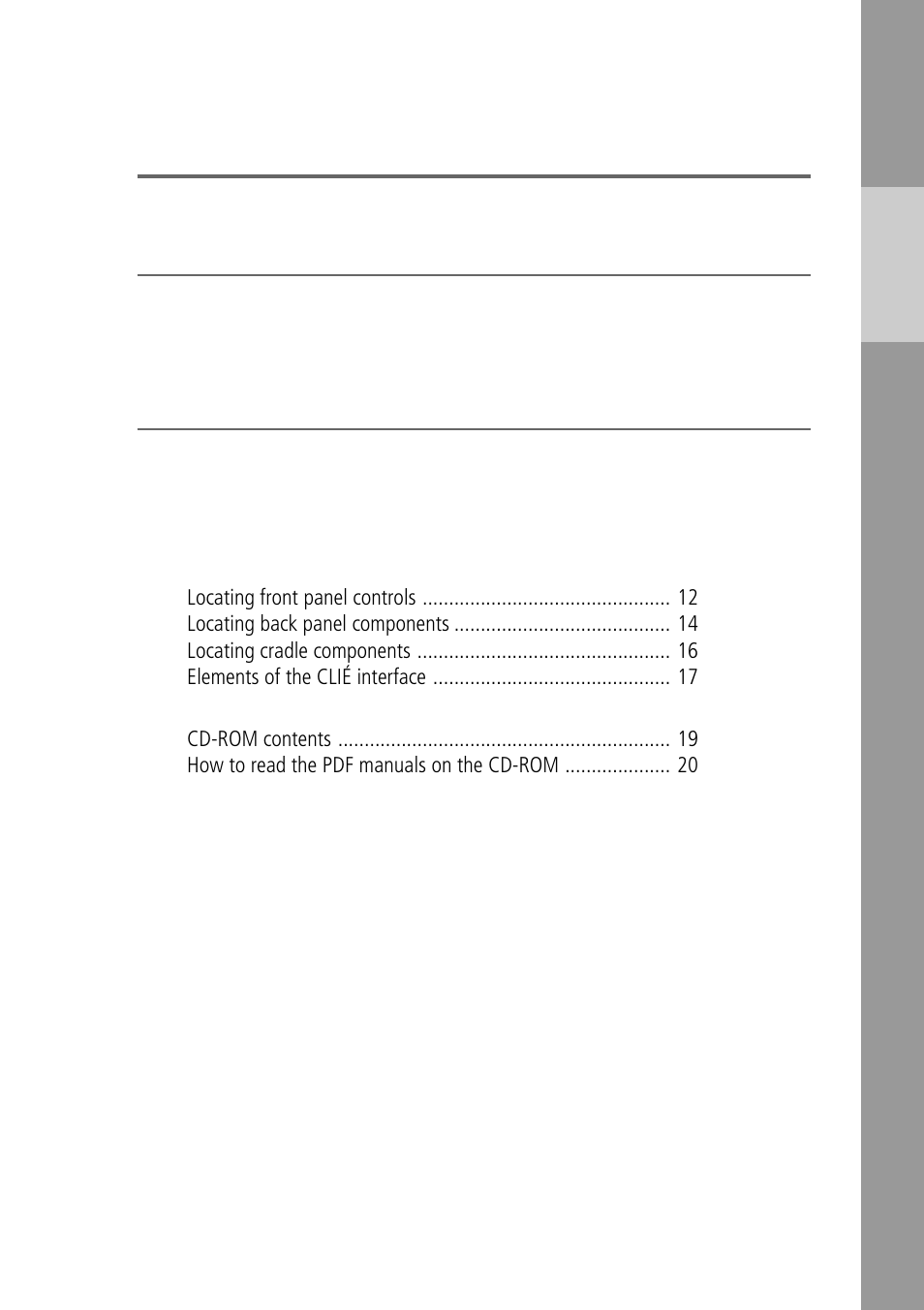 Chapter 1: what is the sony clié handheld, Chapter 1, What is the sony clié handheld | Sony PEG-N760C User Manual | Page 9 / 60