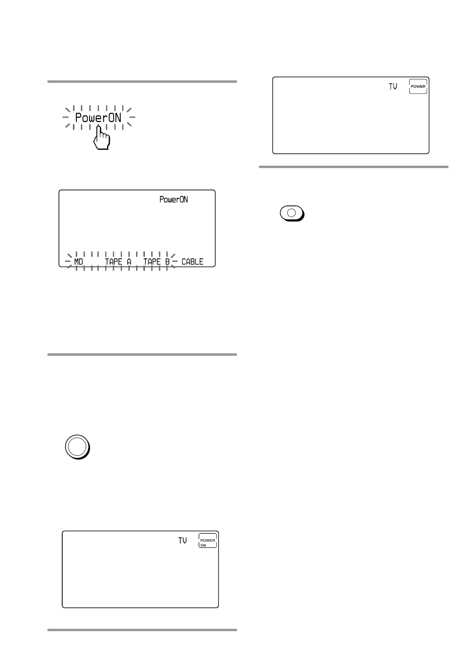 Poweron | Sony RM-AV3000 User Manual | Page 44 / 104