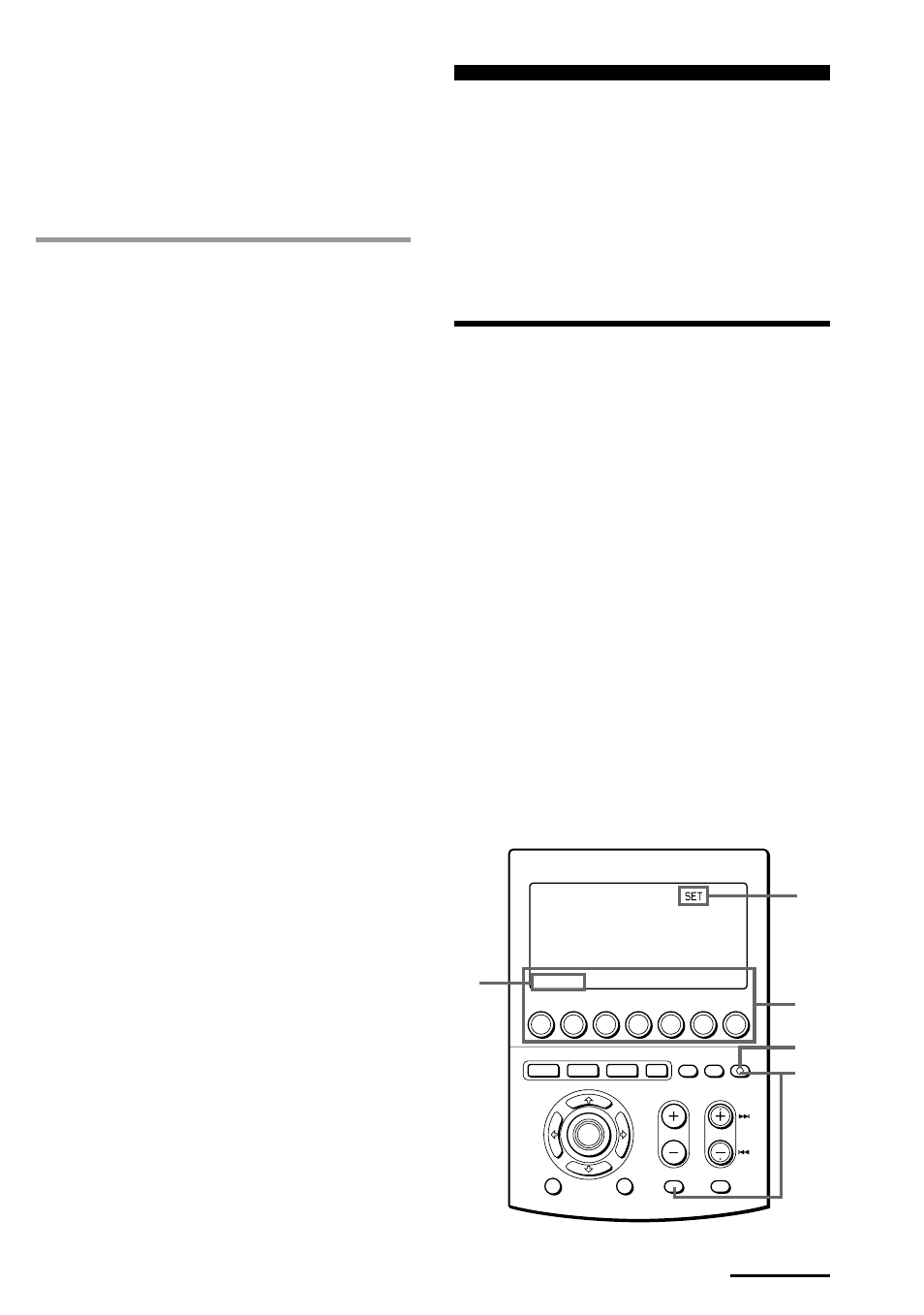 Copying the settings of a component select button, Or a label key to another button or key, The commander turns off | Sony RM-AV3000 User Manual | Page 47 / 104