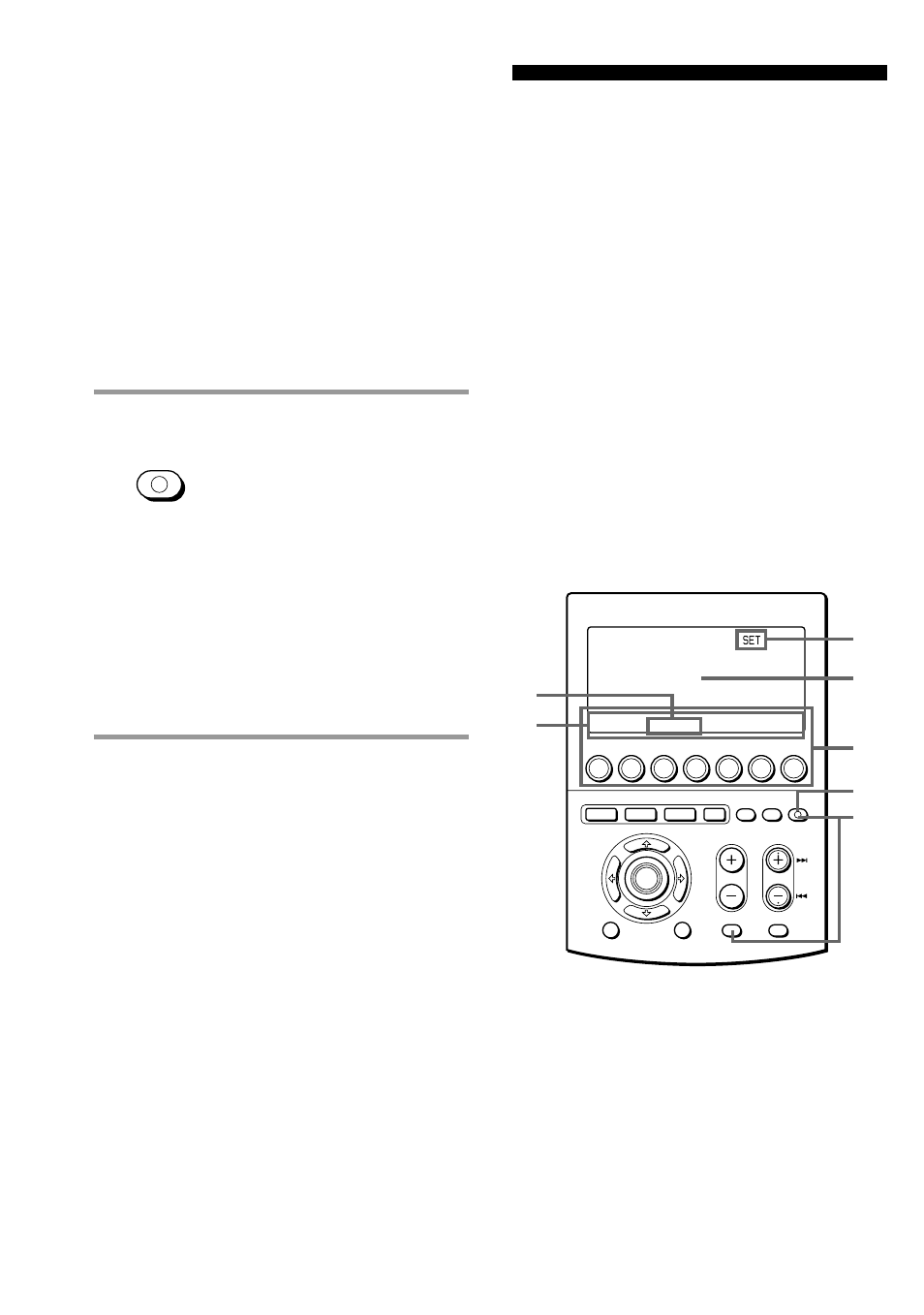 Selecting a channel with a single key press, Press commander off, Transferring data between commanders (continued) | The commander turns off, The commander returns to the previous setting mode | Sony RM-AV3000 User Manual | Page 58 / 104