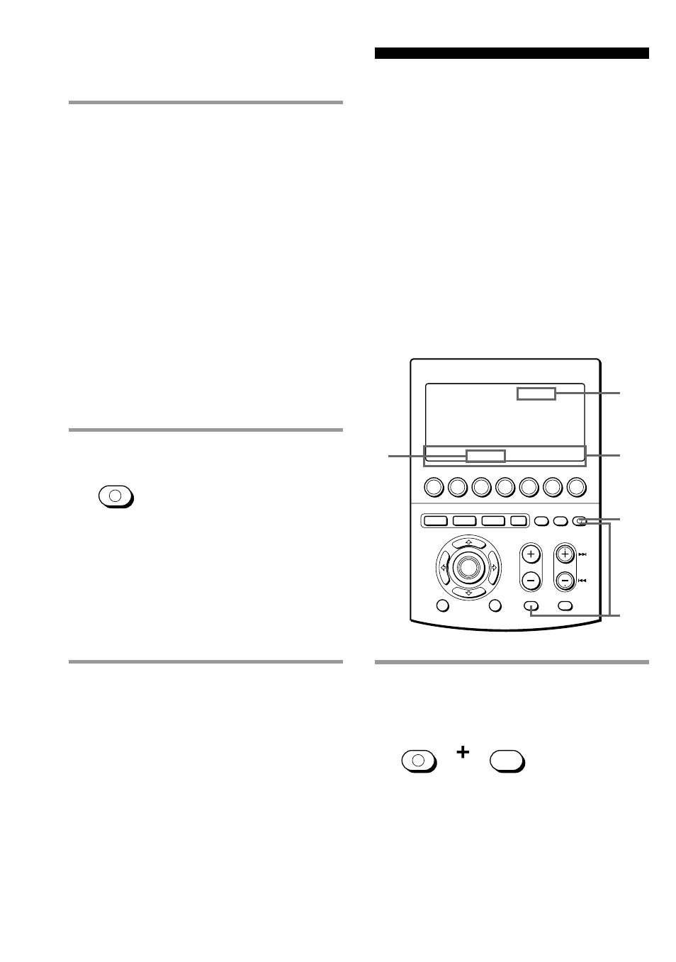 Adjusting the backlight of the display window, While pressing commander off, press muting, Press commander off | Set” appears on the mode display key, The commander turns off, The commander returns to the previous setting mode | Sony RM-AV3000 User Manual | Page 74 / 104