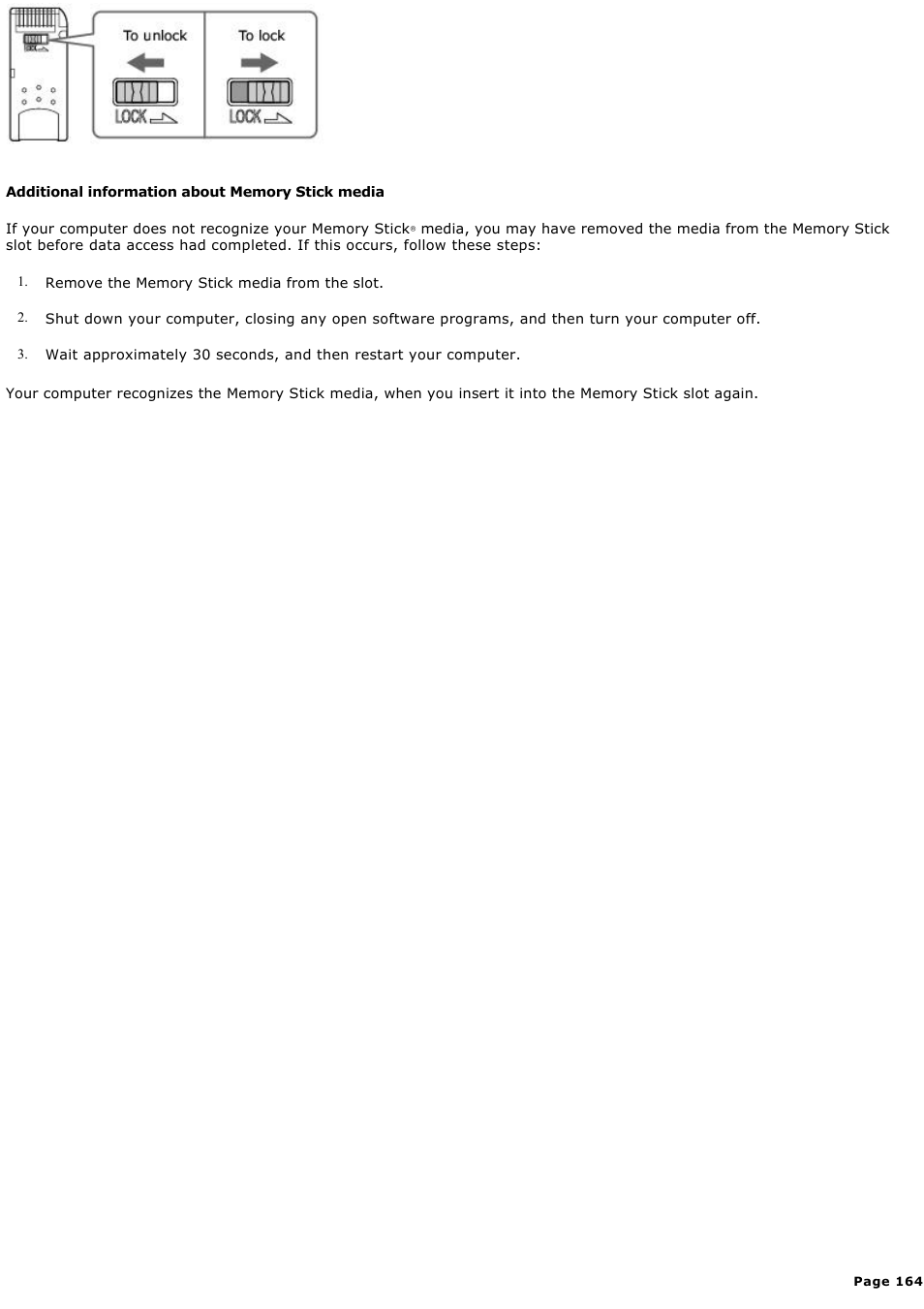 Sony PCV-RZ56G User Manual | Page 164 / 245