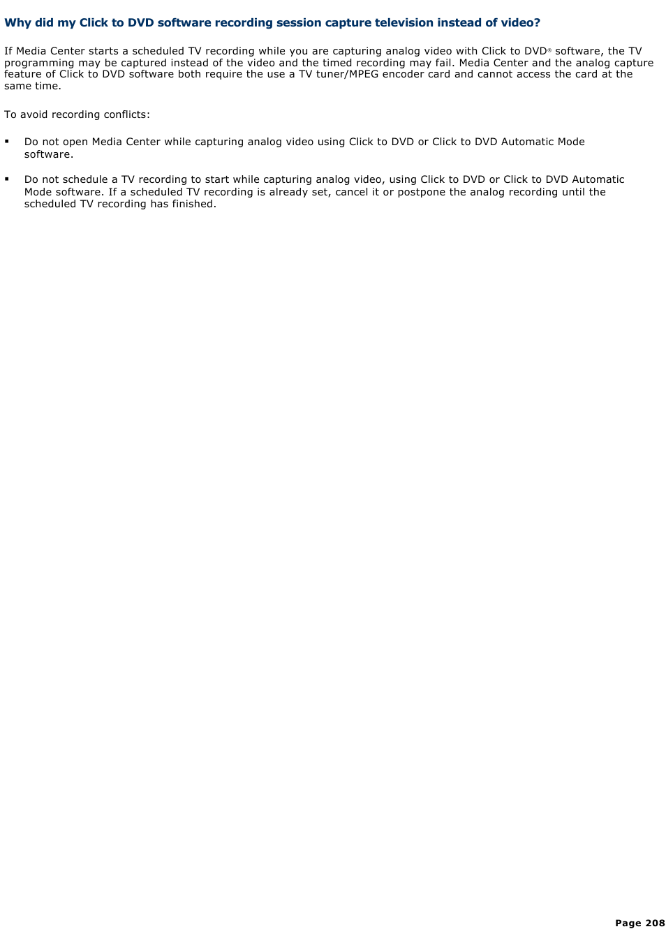 Sony PCV-RZ56G User Manual | Page 208 / 245
