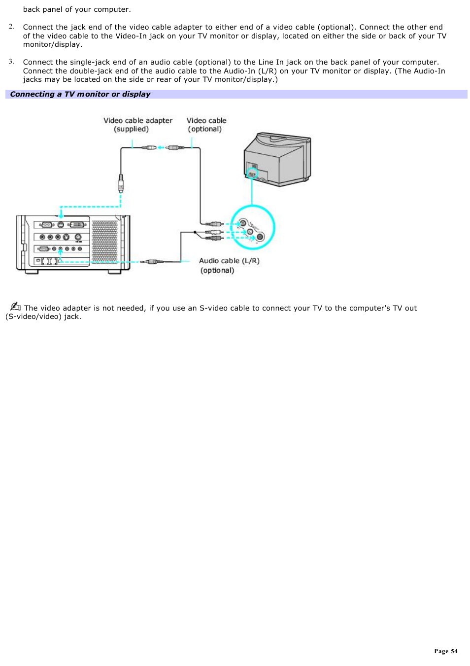 Sony PCV-RZ56G User Manual | Page 54 / 245