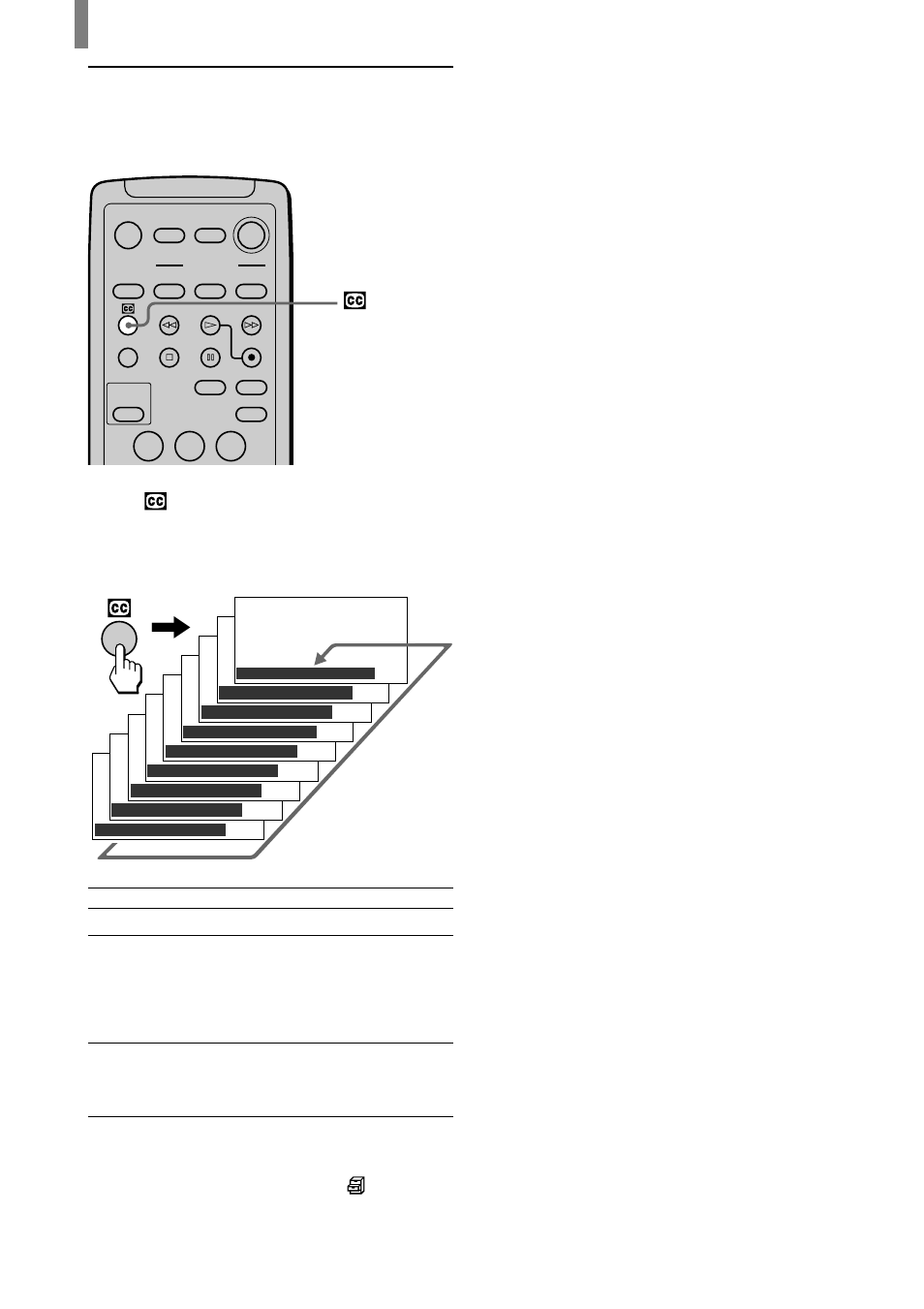 Vista con subtítulos | Sony KE-32TS2 User Manual | Page 148 / 188