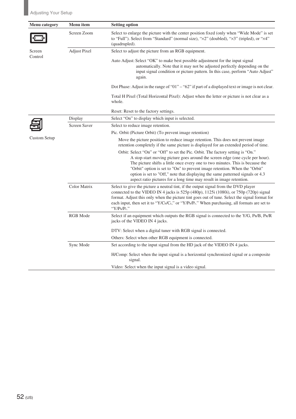Sony KE-32TS2 User Manual | Page 52 / 188
