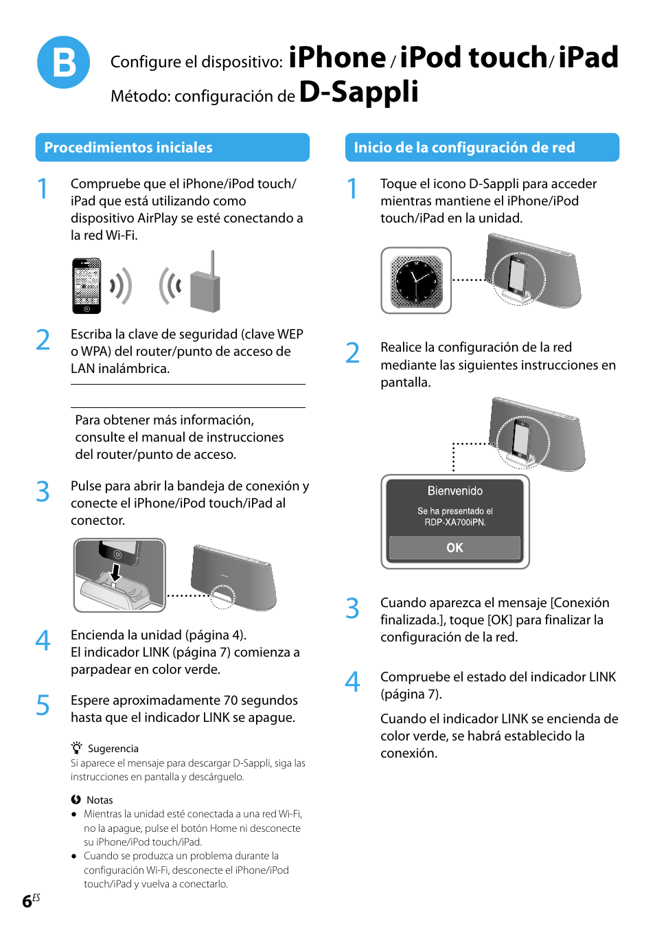 Iphone, Ipod touch, Ipad | D-sappli | Sony RDP-XA900iPN User Manual | Page 22 / 28