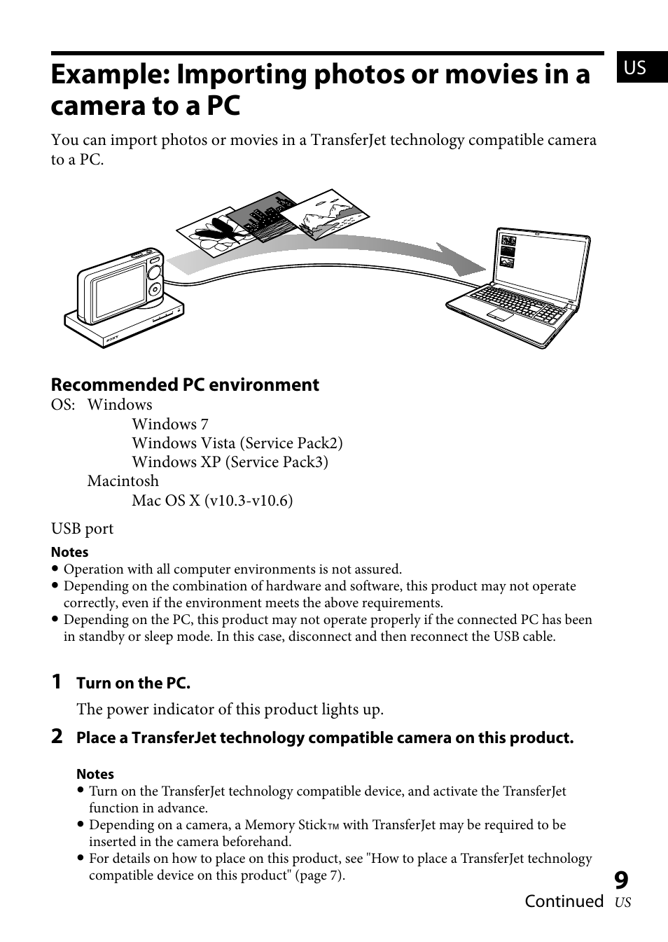 Sony TJS-1 User Manual | Page 9 / 44
