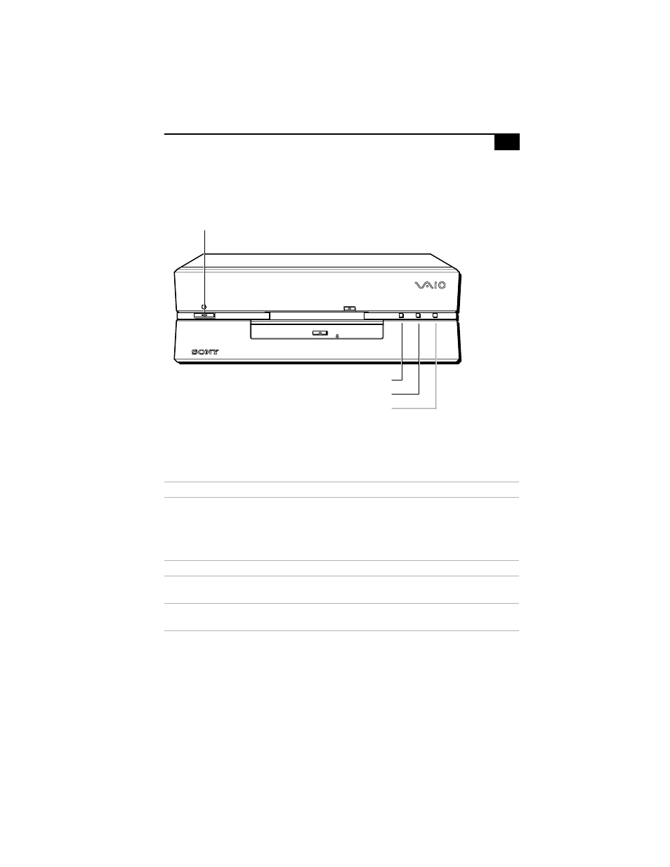 Indicators, 5indicators | Sony PCV-L620 User Manual | Page 13 / 104