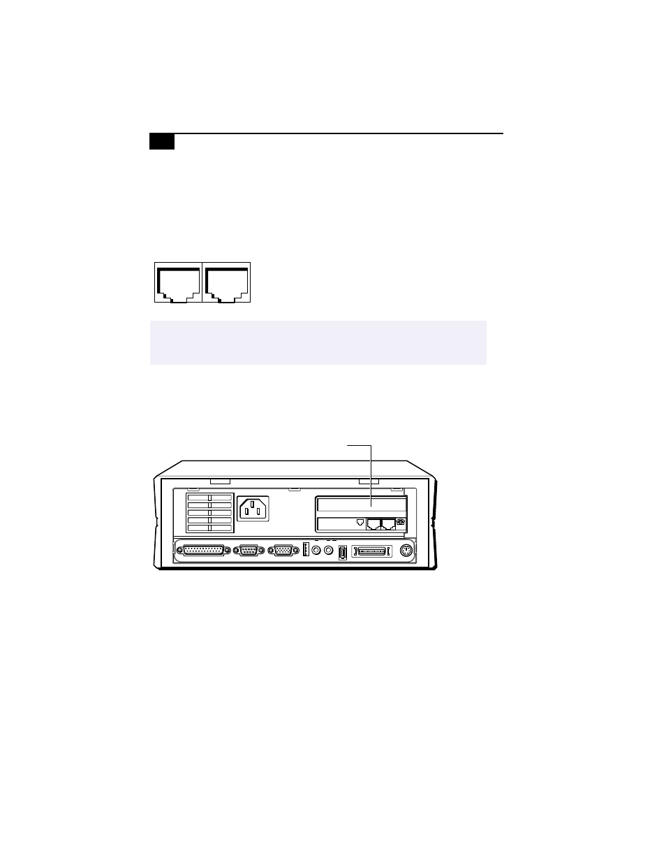 Line and phone, Expansion slot, Vaio computer reference manual | Sony PCV-L620 User Manual | Page 20 / 104