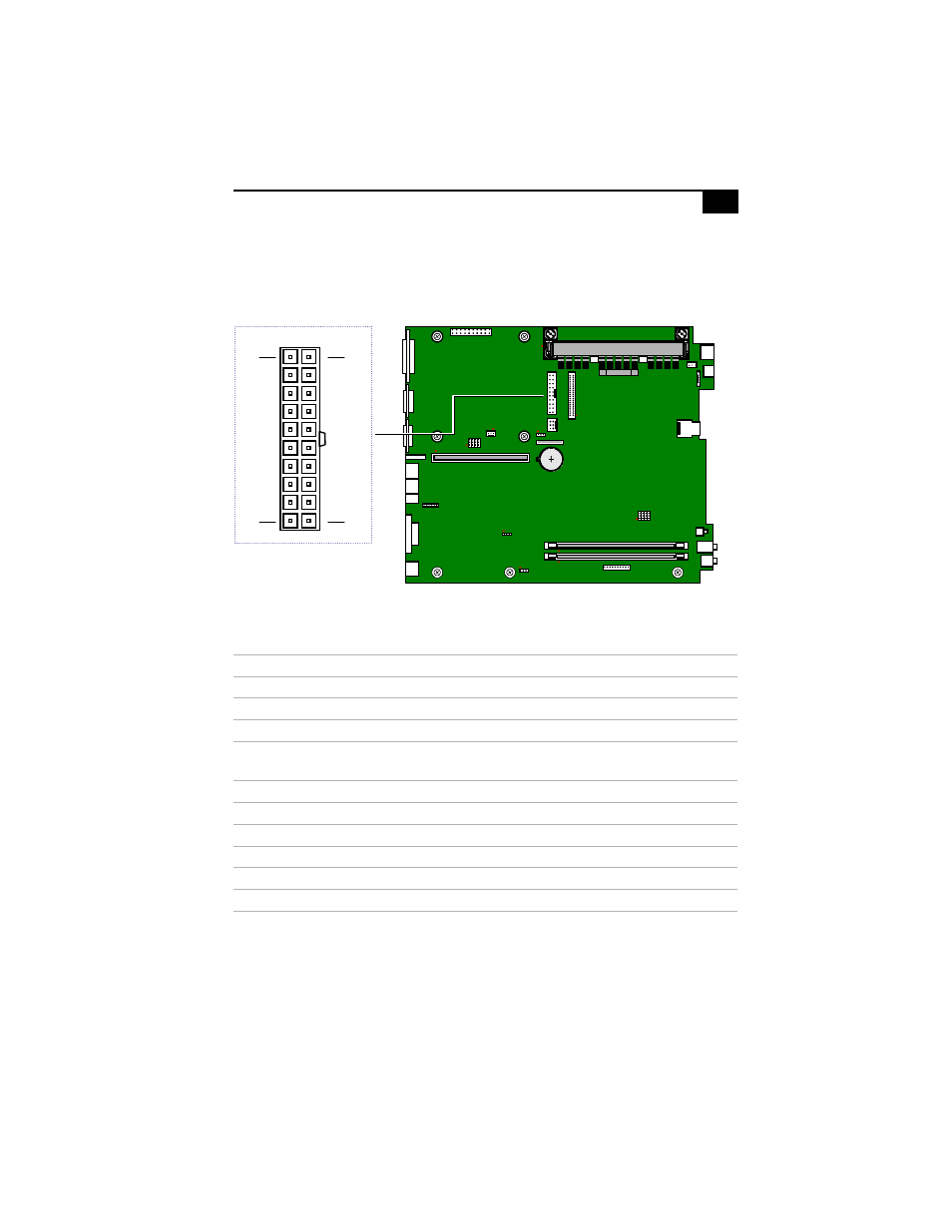 Power (atx pwr) connector | Sony PCV-L620 User Manual | Page 57 / 104