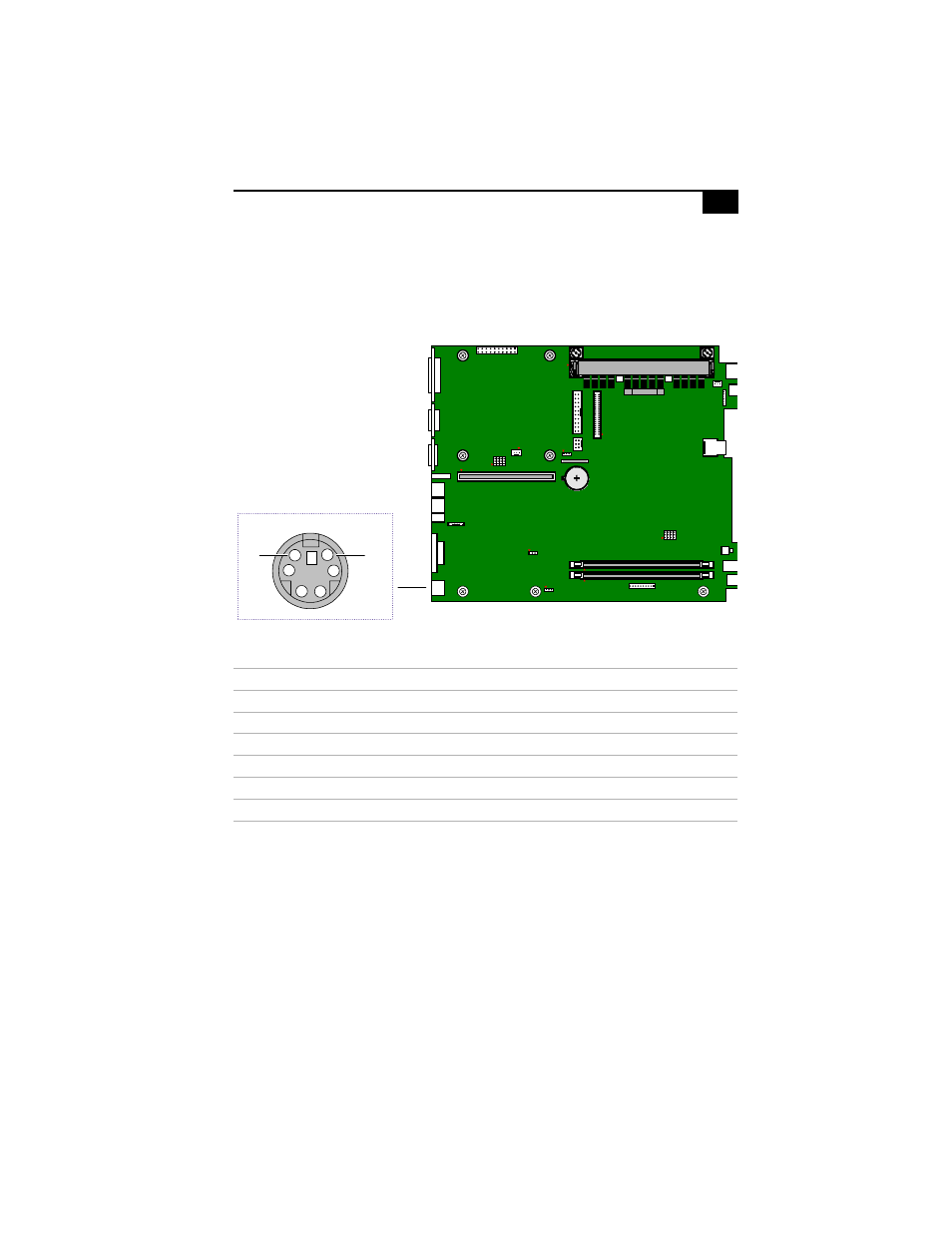 Keyboard/mouse (kb/mouse) connector, 51 keyboard/mouse (kb/mouse) connector | Sony PCV-L620 User Manual | Page 59 / 104