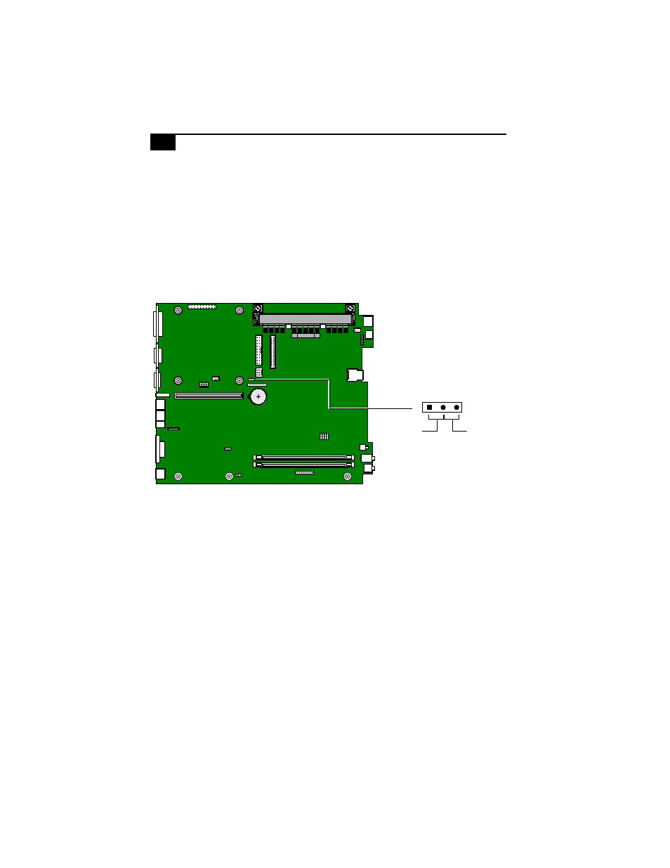 Configuration jumpers, Cmos clear (cmos), Cmos | Clear (cmos) | Sony PCV-L620 User Manual | Page 70 / 104