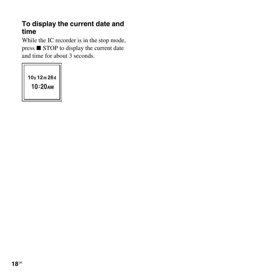 Sony ICD-SX712D User Manual | Page 18 / 155