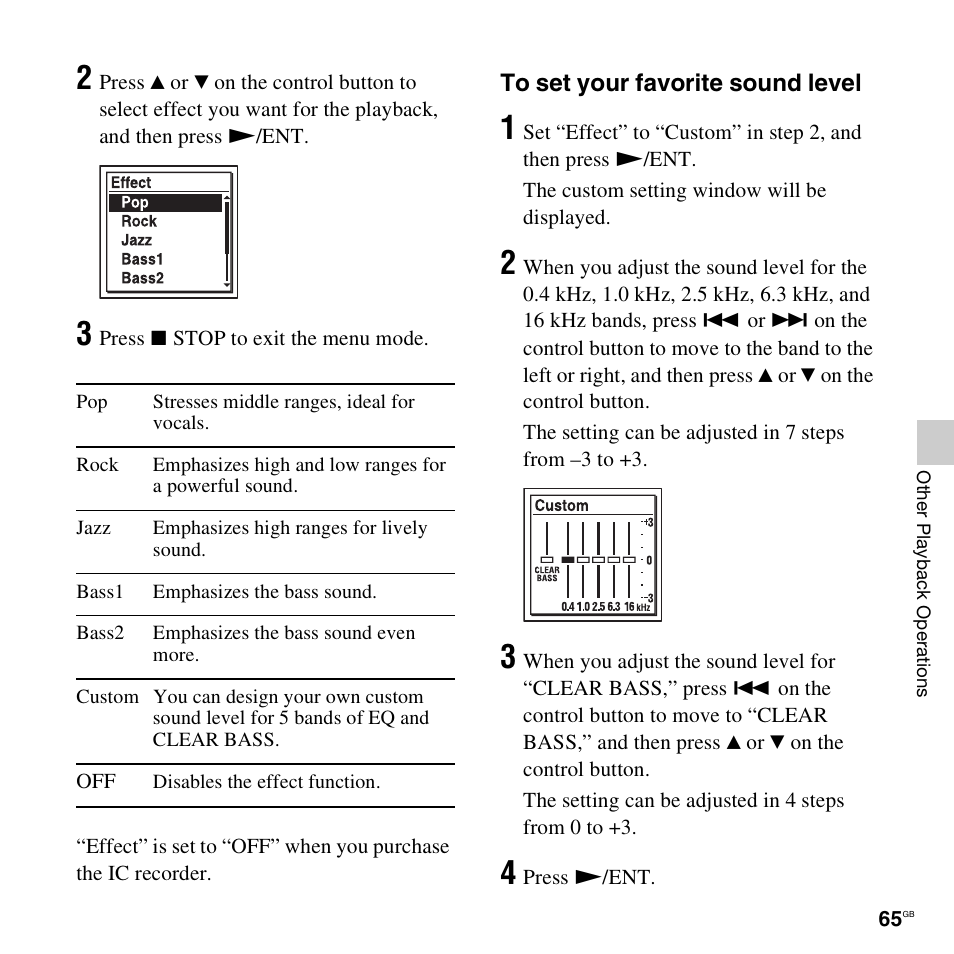 Sony ICD-SX712D User Manual | Page 65 / 155