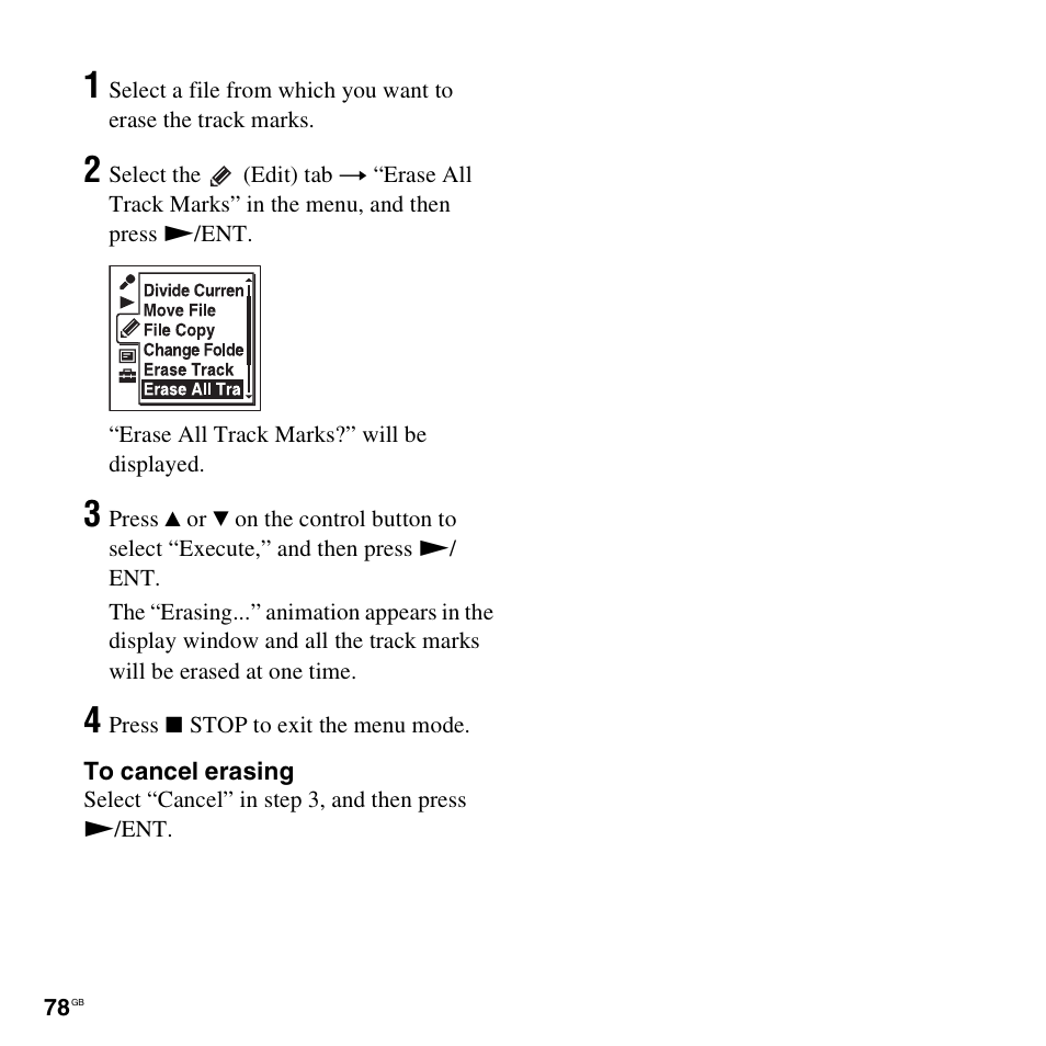 Sony ICD-SX712D User Manual | Page 78 / 155