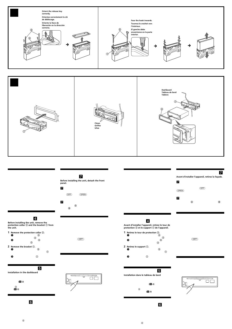 Sony CDX-F7700 User Manual | Page 3 / 4