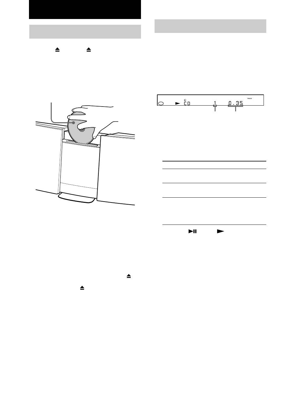 Loading the cd, Playing the cd | Sony CMT-L7HD User Manual | Page 14 / 68