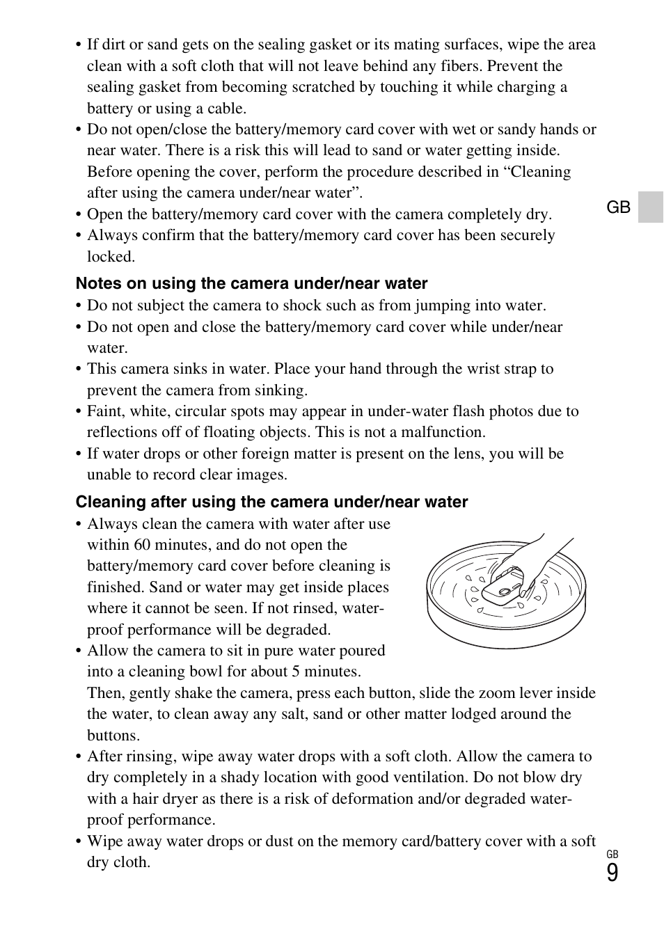 Sony DSC-TF1 User Manual | Page 9 / 68