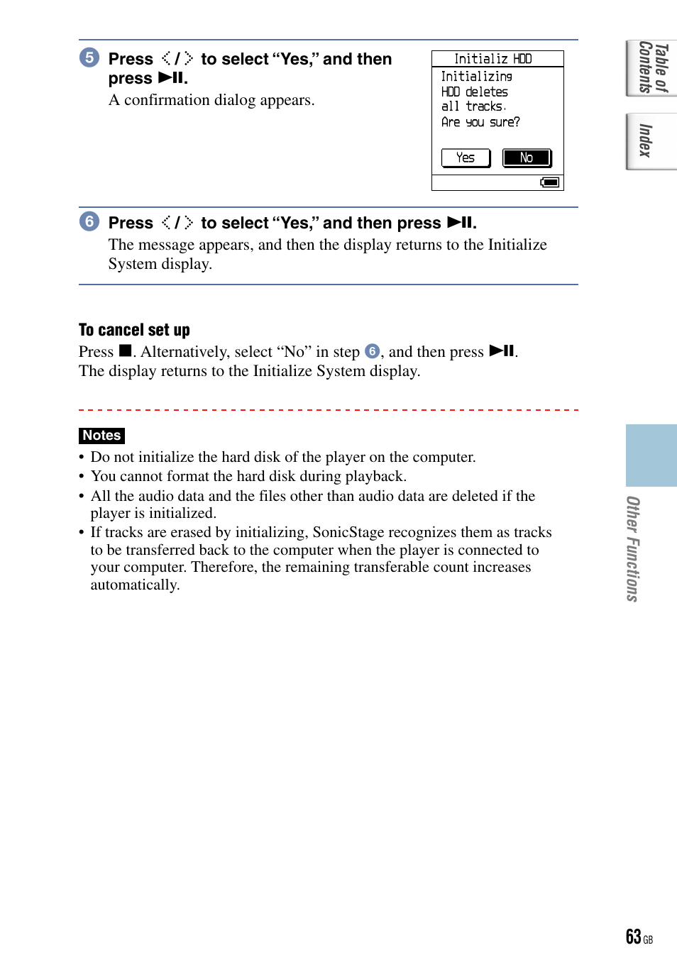 Sony NW-HD5 User Manual | Page 63 / 82