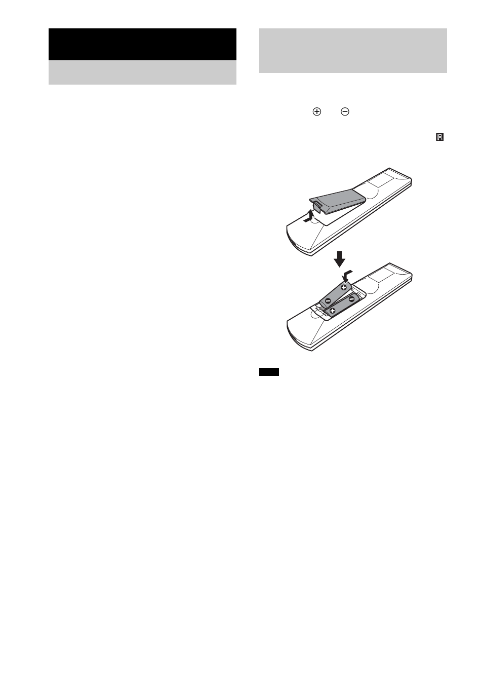 Getting started, Unpacking, Inserting batteries into the remote | Unpacking inserting batteries into the remote | Sony HCD-DX150 User Manual | Page 12 / 100