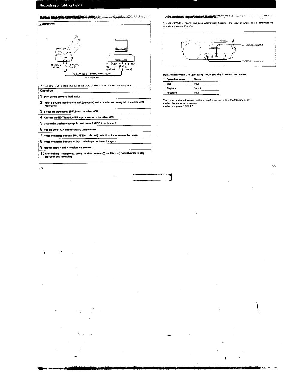 Sony GV-M20 User Manual | Page 15 / 20