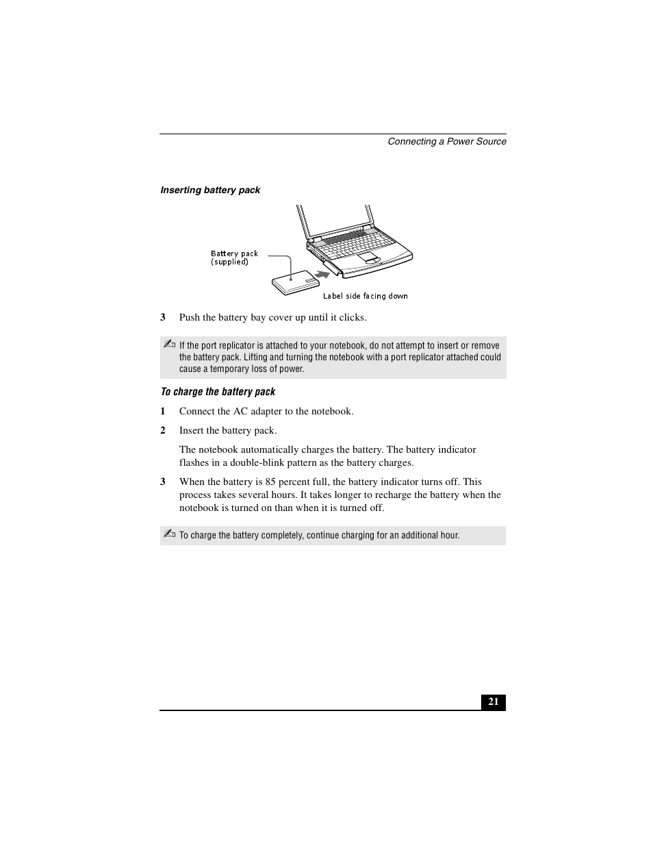 Sony PCG-FXA53 User Manual | Page 21 / 56