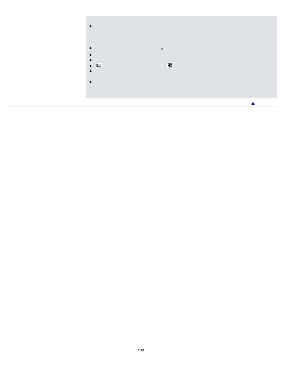 Sony HDR-PJ650V User Manual | Page 139 / 287