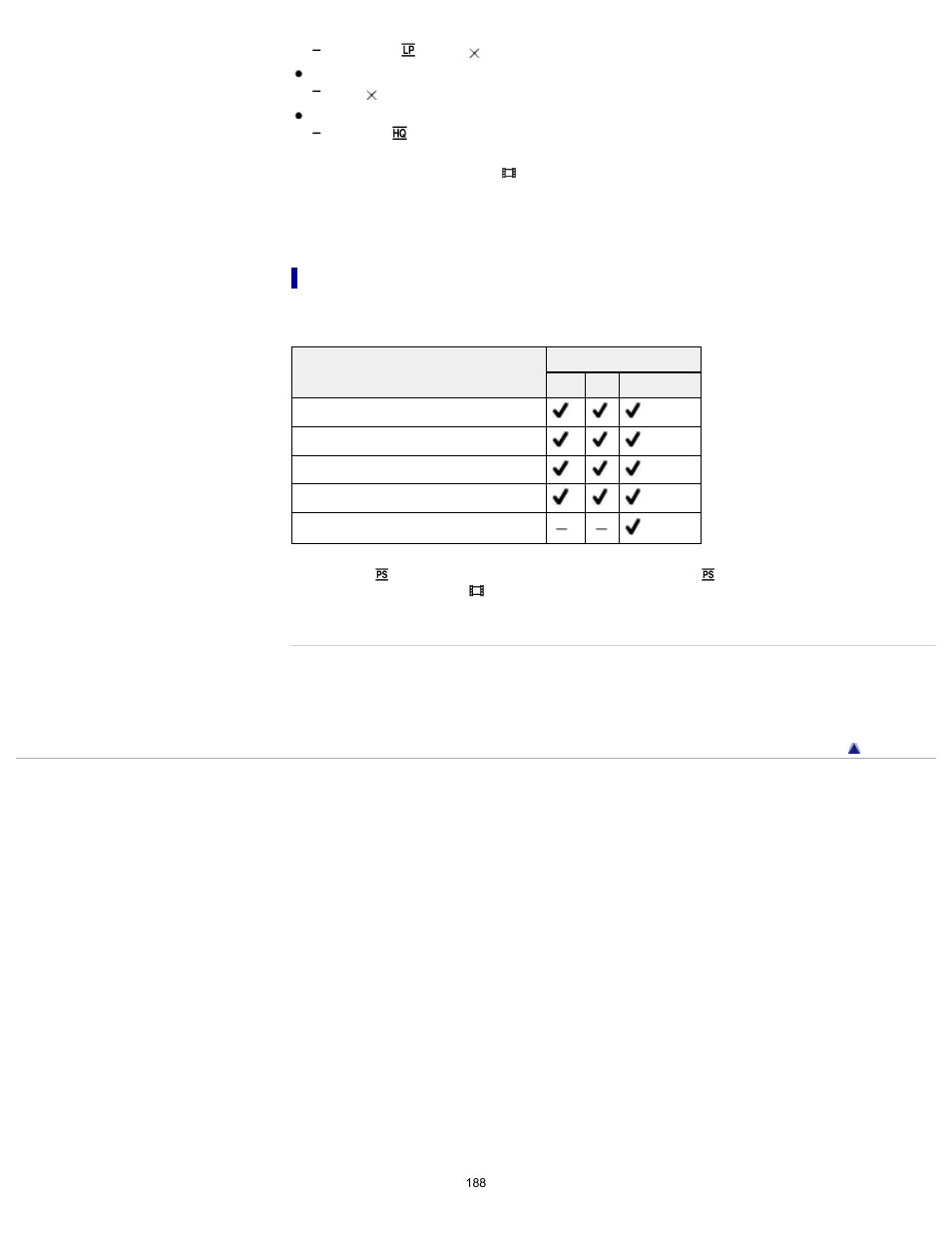 Sony HDR-PJ650V User Manual | Page 188 / 287