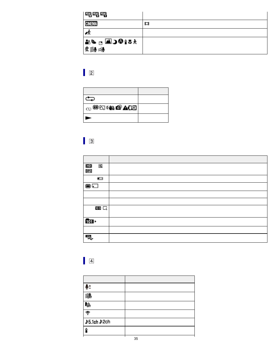 Sony HDR-PJ650V User Manual | Page 35 / 287