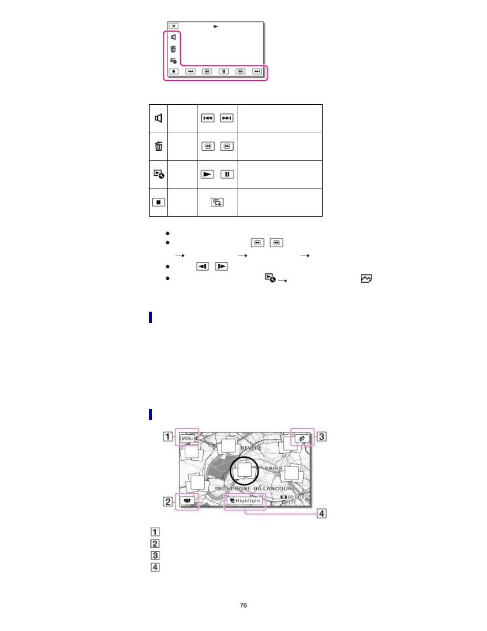 Sony HDR-PJ650V User Manual | Page 76 / 287