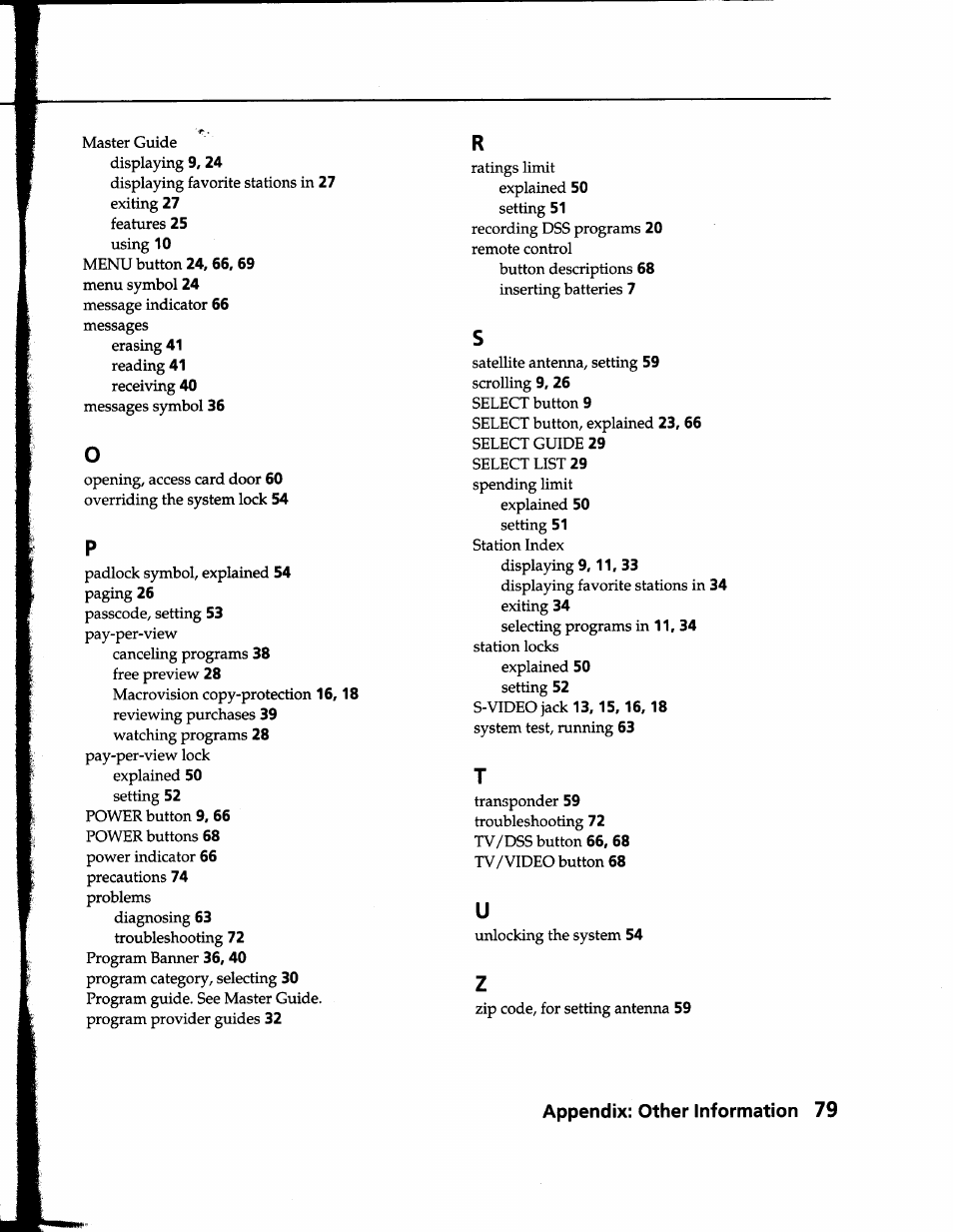 Sony SAT-B1 User Manual | Page 74 / 74