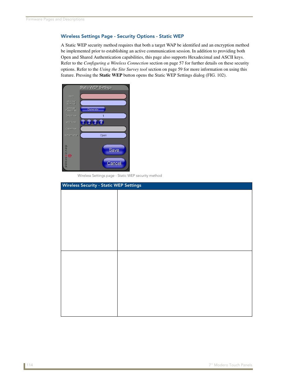 AMX Modero CV7 User Manual | Page 126 / 220