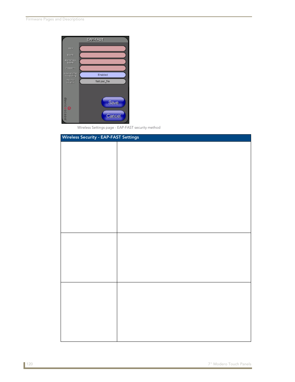 AMX Modero CV7 User Manual | Page 132 / 220