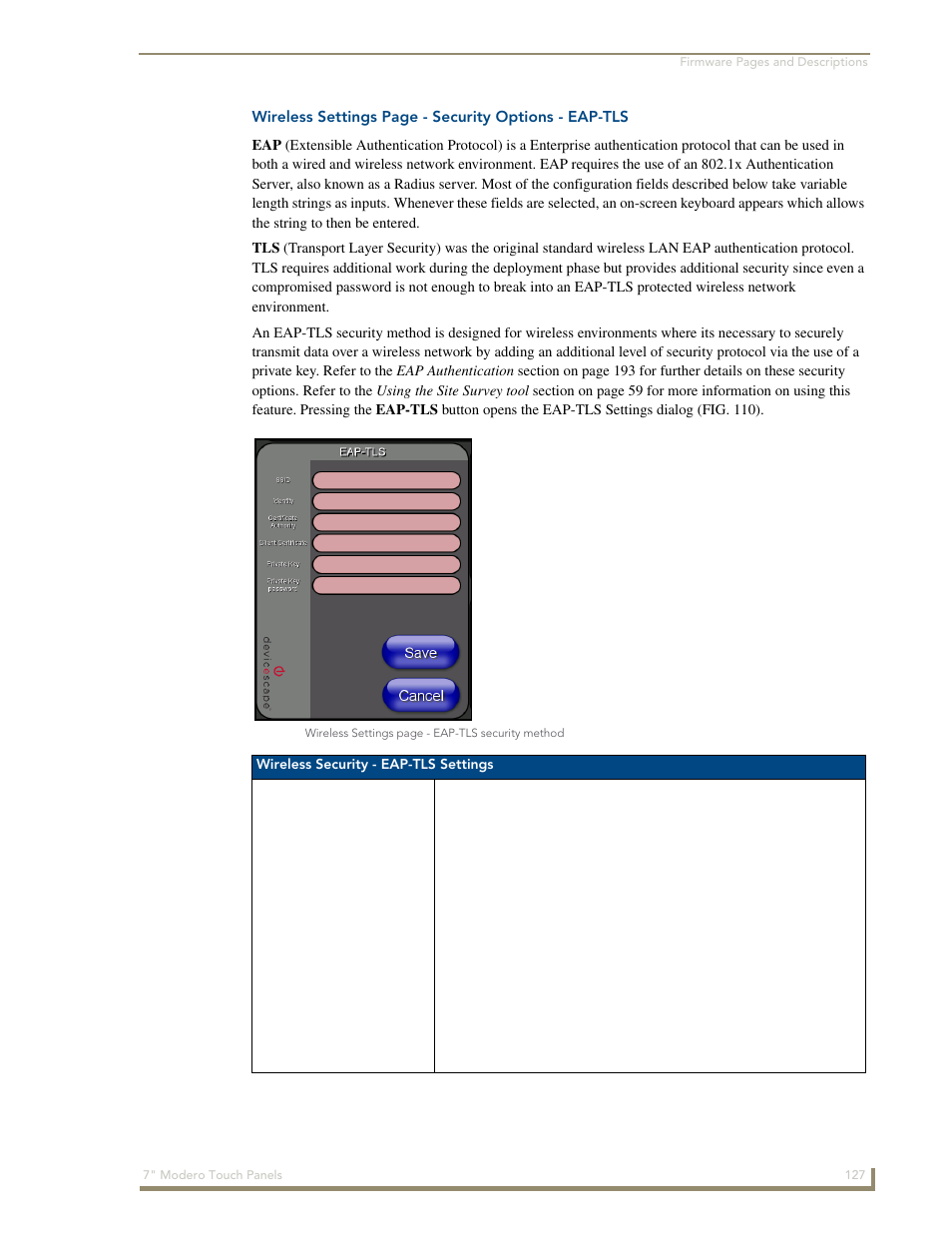 AMX Modero CV7 User Manual | Page 139 / 220