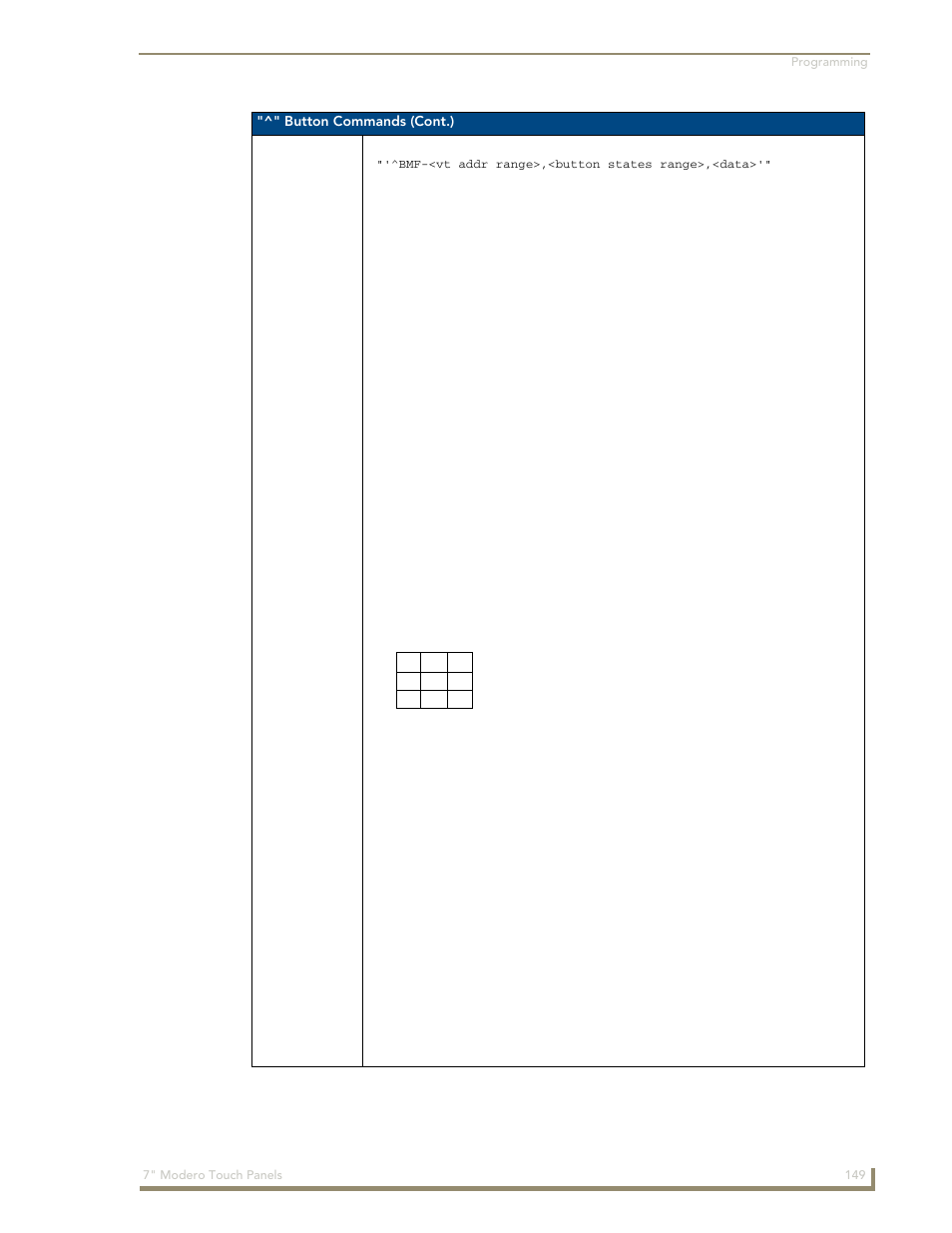 AMX Modero CV7 User Manual | Page 161 / 220