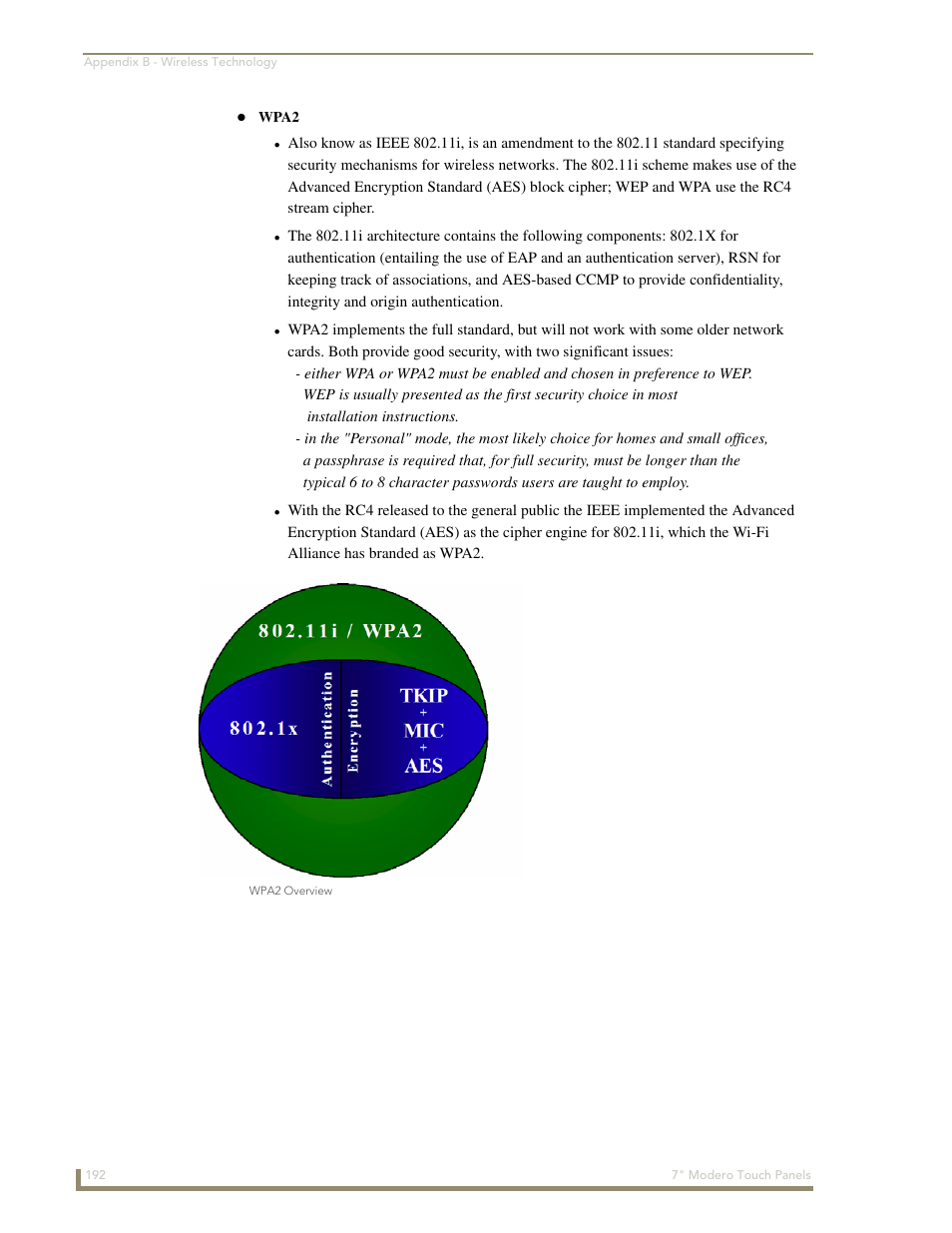 AMX Modero CV7 User Manual | Page 204 / 220